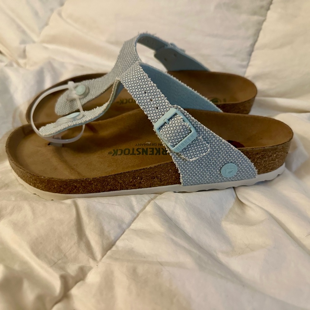 Birkenstock Vegan Sandals - Surf Green